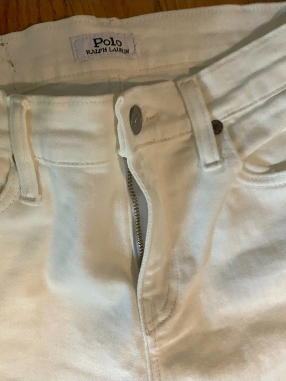 Ralph Lauren Polo The Sullivan Slim Jeans White Boy’s 14 Jeans Denim